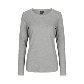 ID Interlock t-shirt langærmet dame